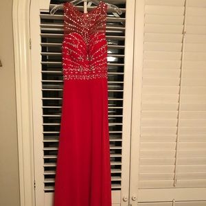 Homecoming/ prom dress Red